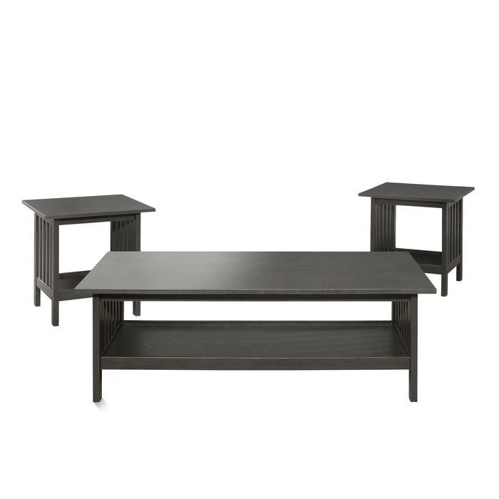 Lewiston 3-Piece Pack Occasional Set in Gray - 1104-31