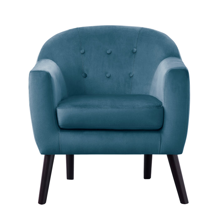 Quill Accent Chair in Blue - 1127BU-1 - FAMSA Furniture (TX)