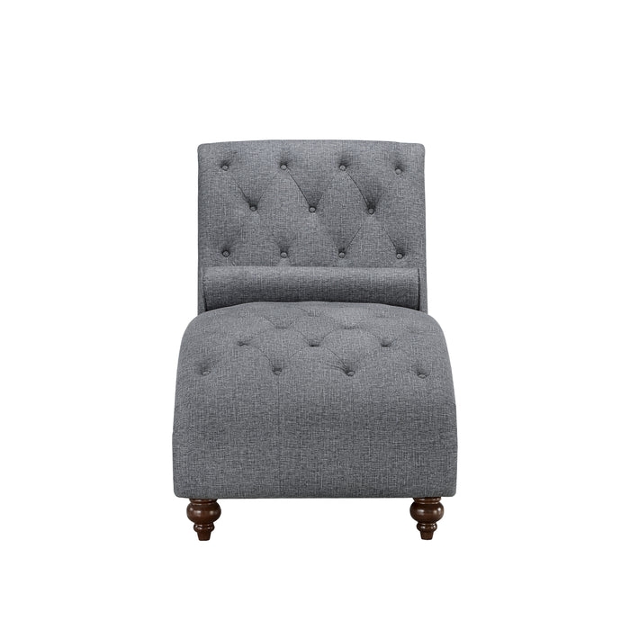 Bonne Chaise in Gray - 1162NGY-5 - FAMSA Furniture (TX)