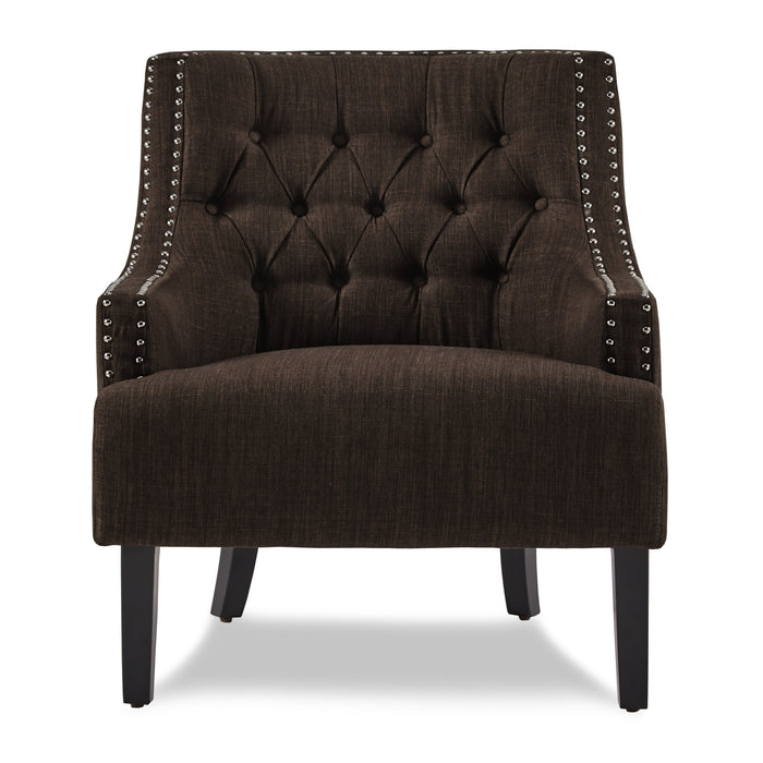 Charisma Accent Chair in Brown - 1194CH