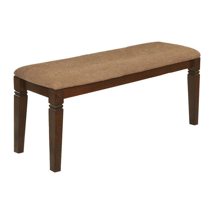 Devlin 44” Bench in Espresso/Brown - 2538-13 - FAMSA Furniture (TX)