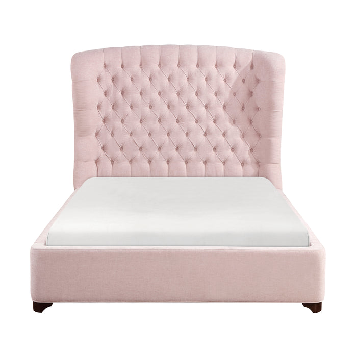 Cameo Queen Bed in Pink - 1308PN-1 - FAMSA Furniture (TX)