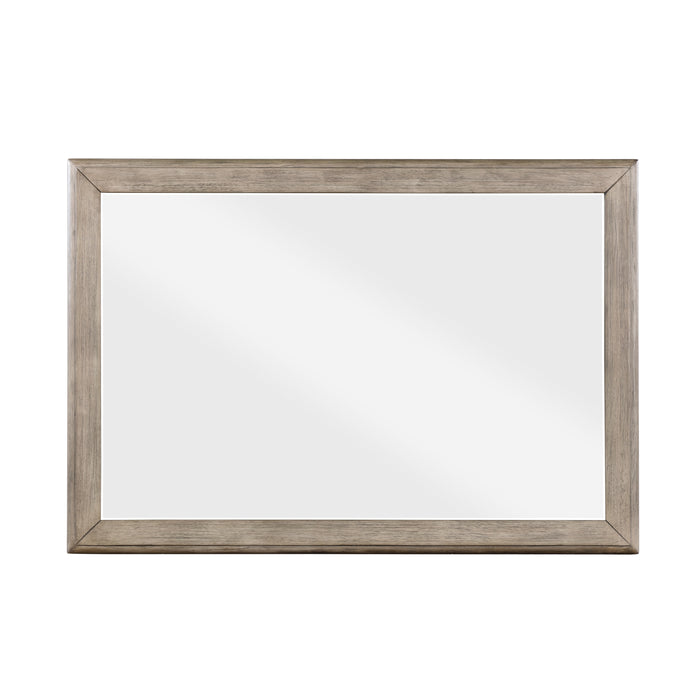 Marceline Mirror in Gray - 1316-6 - FAMSA Furniture (TX)