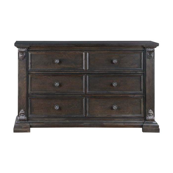 Cornwall Dresser in Espresso - 1325-5 - FAMSA Furniture (TX)