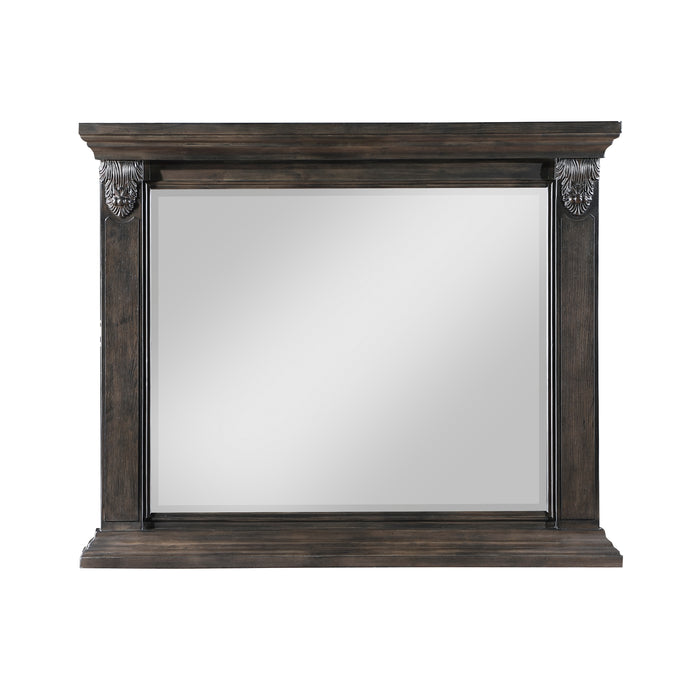 Cornwall Mirror in Espresso - 1325-6 - FAMSA Furniture (TX)