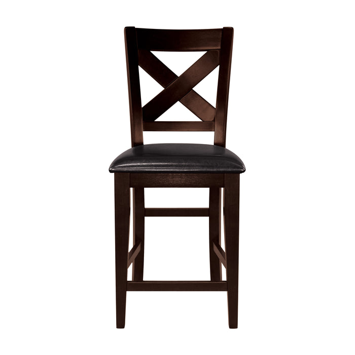 Crown Point Counter Height Chair in Brown - 1372-24 - FAMSA Furniture (TX)