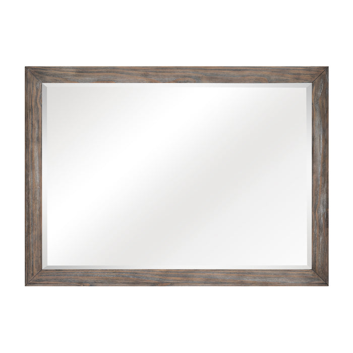 Newell Mirror in Brown/Espresso - 1412-6