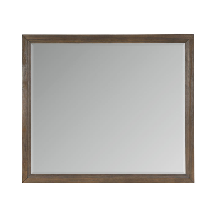 Cambridge Mirror in Walnut - 1422N-6 - FAMSA Furniture (TX)