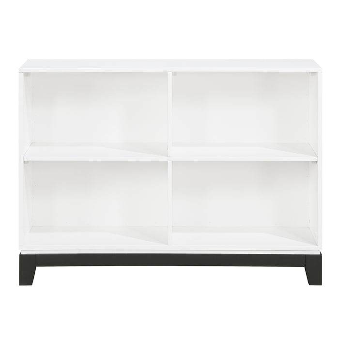 Garretson Bookcase in White - 1450WH-16 - FAMSA Furniture (TX)
