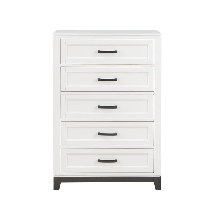Garretson Chest in White - 1450WH-9 - FAMSA Furniture (TX)