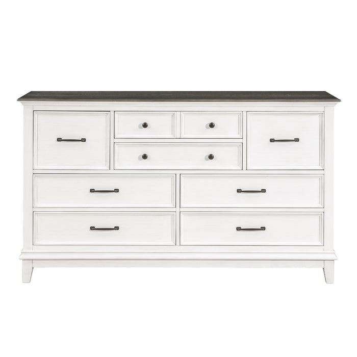 Chesterton Dresser in Brown/White - 1463-5 - FAMSA Furniture (TX)