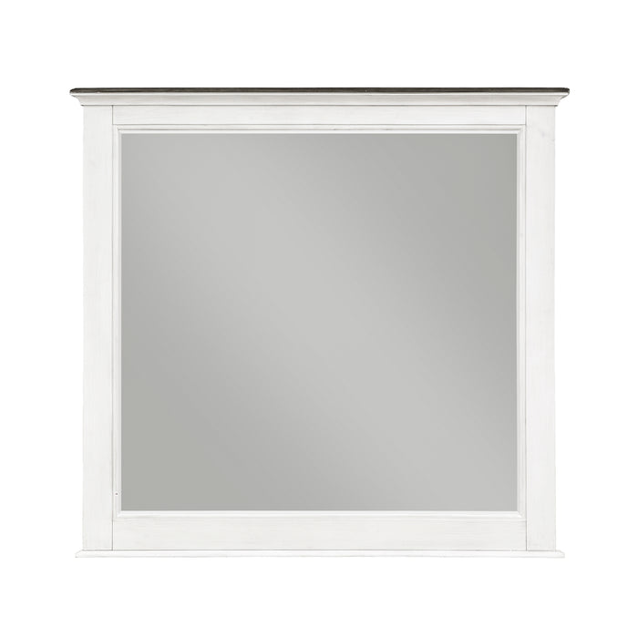 Chesterton Mirror in Brown/White - 1463-6 - FAMSA Furniture (TX)