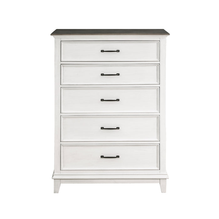 Chesterton Chest in Brown/White - 1463-9 - FAMSA Furniture (TX)