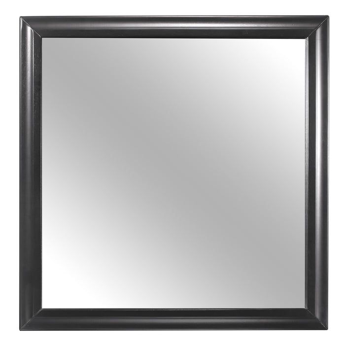 Cordelia Mirror in Espresso/Gray - 1517-6 - FAMSA Furniture (TX)