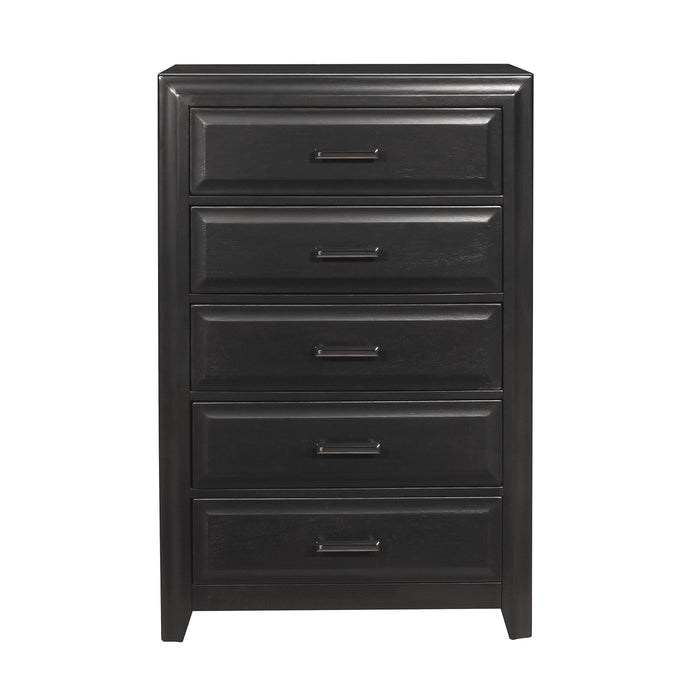 Cordelia Chest in Gray/Espresso - 1517-9 - FAMSA Furniture (TX)