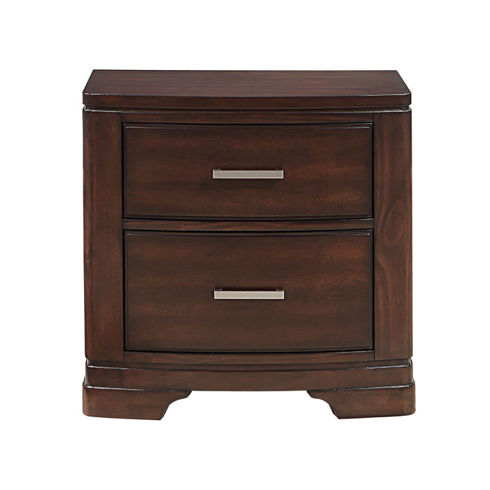 Hudson Nightstand in Cherry - 1520CH-4 - FAMSA Furniture (TX)