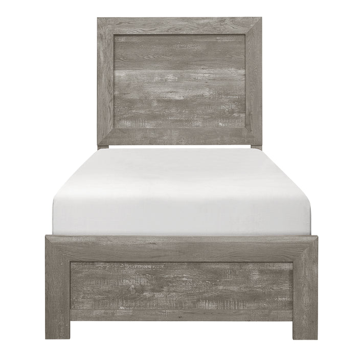 Corbin Twin Bed in a Box in Gray - 1534GYT-1 - FAMSA Furniture (TX)