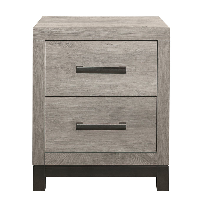 Zephyr Nightstand in Gray - 1577-4 - FAMSA Furniture (TX)