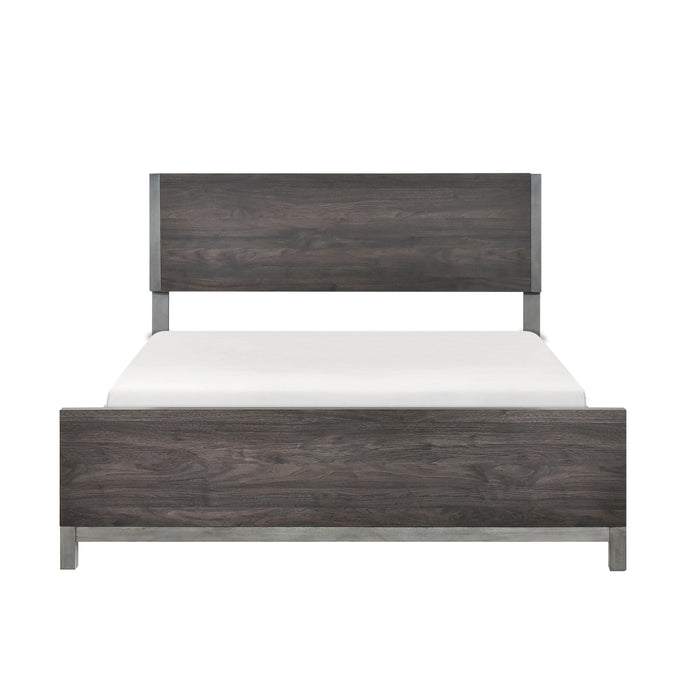 Zephyr Full Bed in Gray - 1577DGF-1 - FAMSA Furniture (TX)