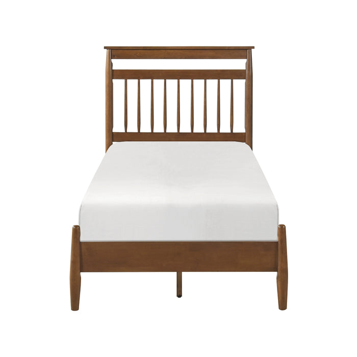 Arlo Twin Platform Bed in Brown - 1599T-1 - FAMSA Furniture (TX)