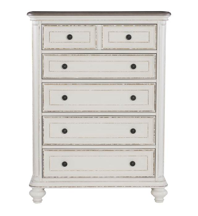 Baylesford Chest in White - 1624W-9 - FAMSA Furniture (TX)
