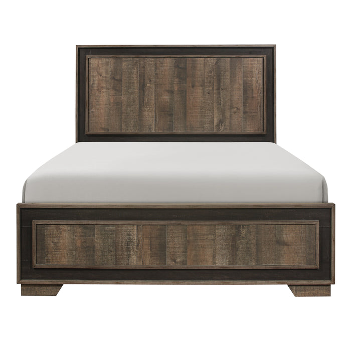 Ellendale Eastern King Bed in Gray/Brown - 1695K-1EK