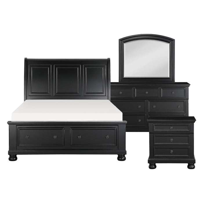 Laurelin 4PC SET: 1QB,1NS,1DR,1MR in Black - 1714BK-1*4