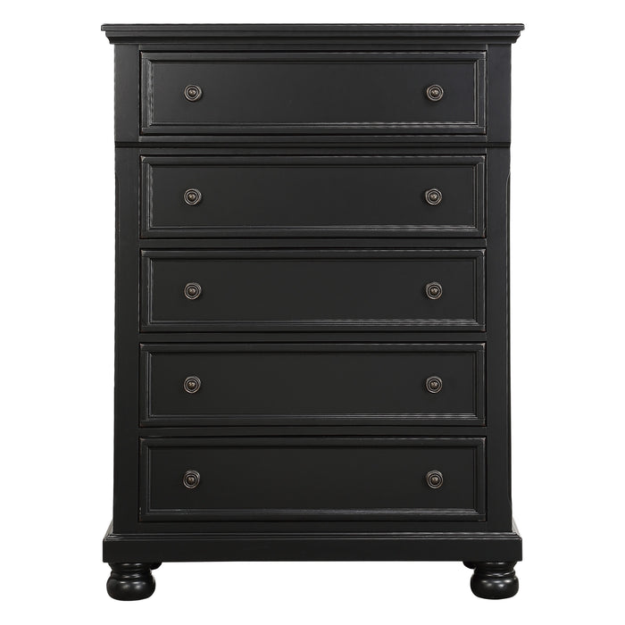 Laurelin Chest in Black - 1714BK-9 - FAMSA Furniture (TX)