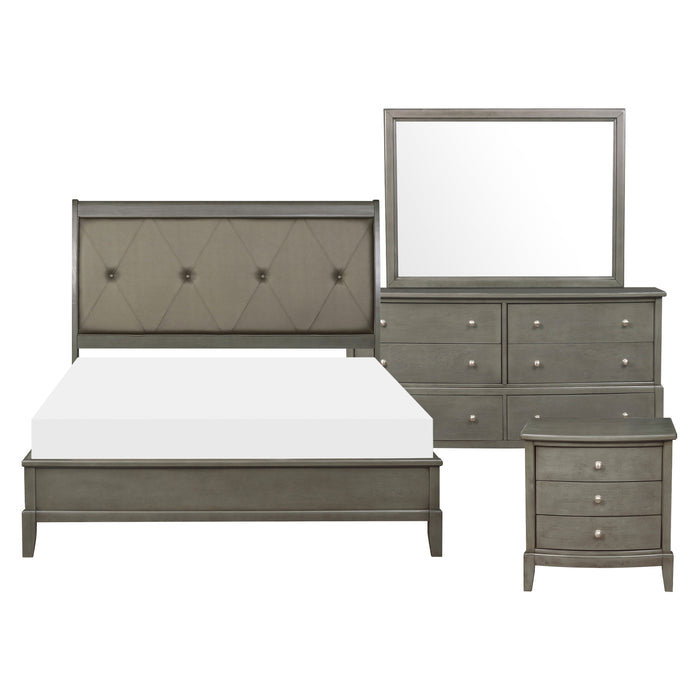 Cotterill 4pc Set (QB+NS+DR+MR) in Gray - 1730GY-1*4