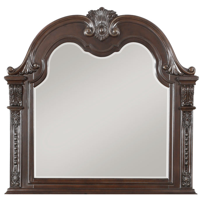 Cavalier Mirror in Cherry - 1757-6 - FAMSA Furniture (TX)