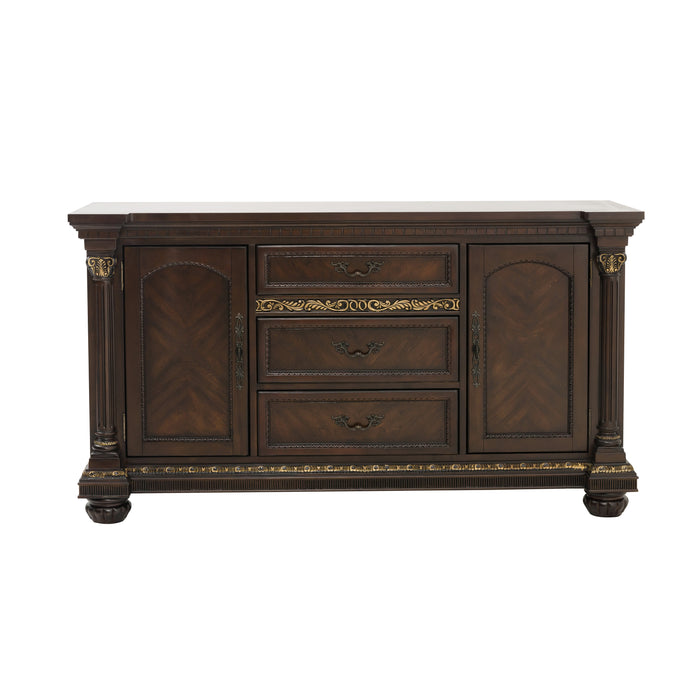 Russian Hill Buffet/Server in Cherry - 1808-55 - FAMSA Furniture (TX)