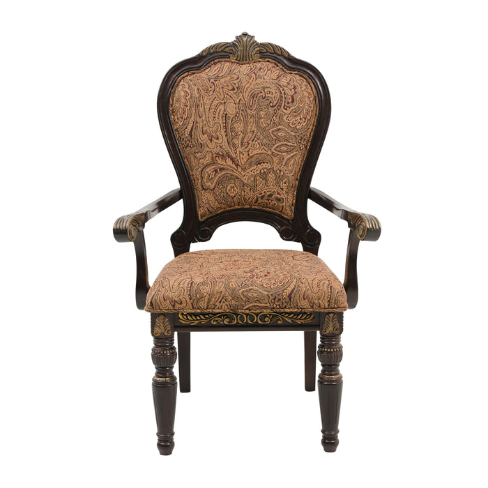 Russian Hill Arm Chair in Cherry - 1808A - FAMSA Furniture (TX)