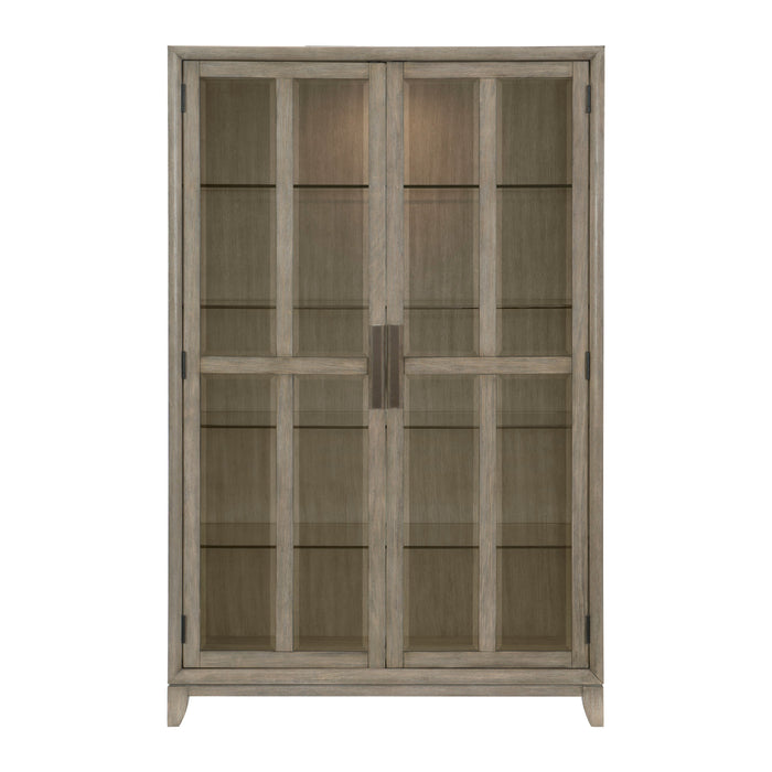 Mckewen Curio in Gray - 1820-50 - FAMSA Furniture (TX)