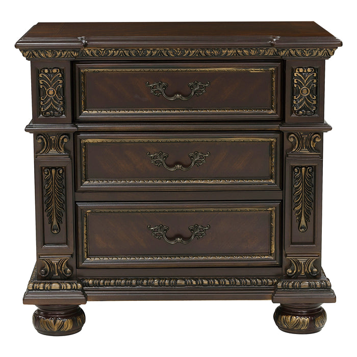 Catalonia Nightstand in Cherry - 1824-4 - FAMSA Furniture (TX)