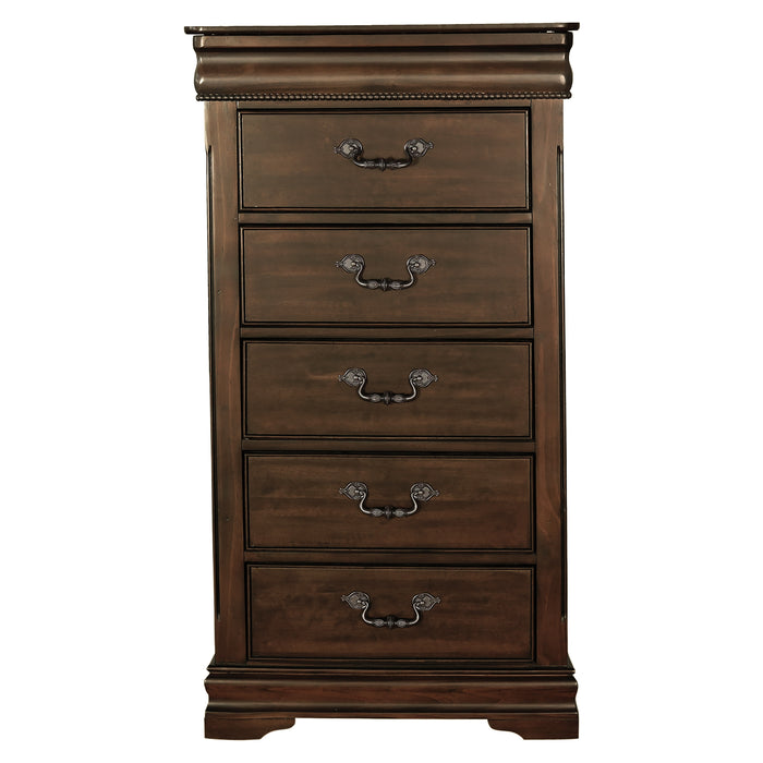 Mont Belvieu Lift Top Lingerie Chest in Cherry - 1869-12 - FAMSA Furniture (TX)