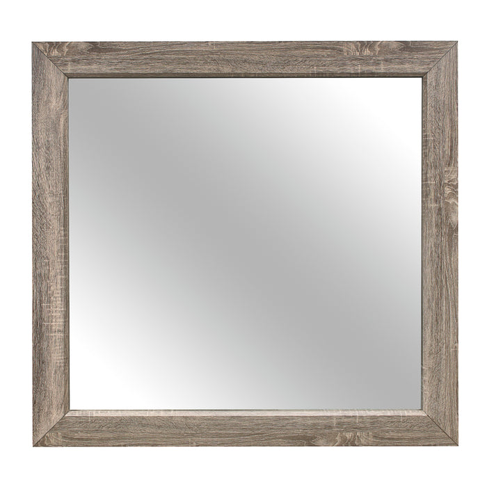 Beechnut Mirror in Natural/Brown/Black - 1904-6 - FAMSA Furniture (TX)