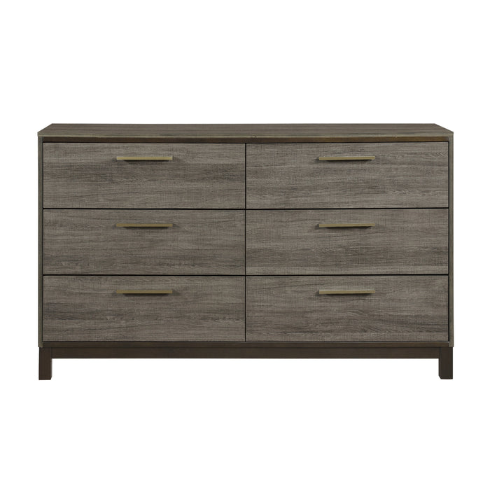 Vestavia Dresser in Gray/Brown - 1936-5