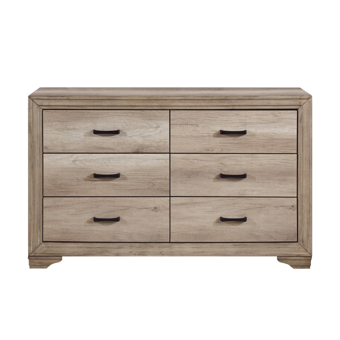 Lonan Dresser in Natural - 1955-5 - FAMSA Furniture (TX)