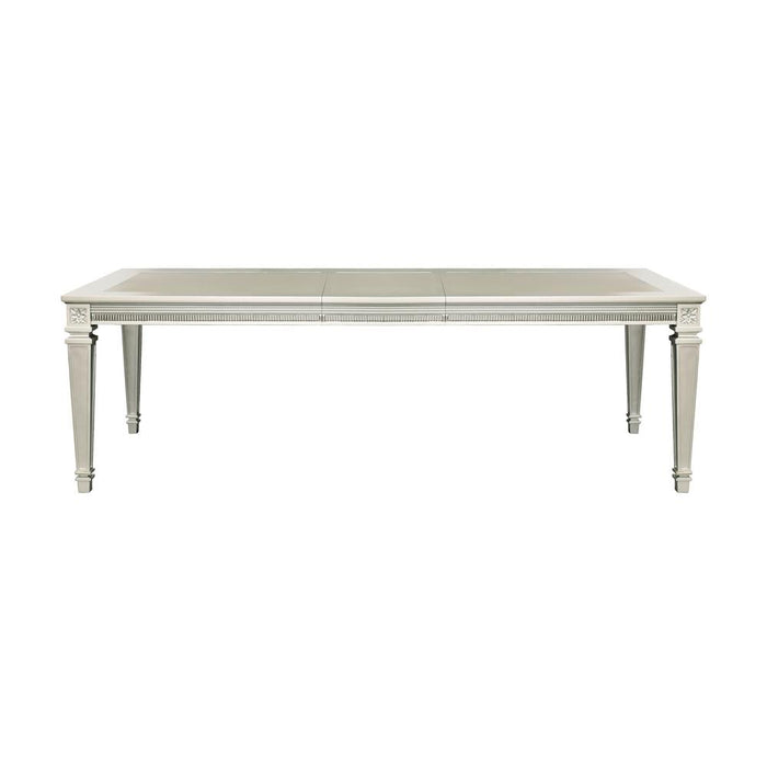 Bevelle Dining Table in Gold/Silver/Champagne/Gray/Transparent - 1958-96 - FAMSA Furniture (TX)