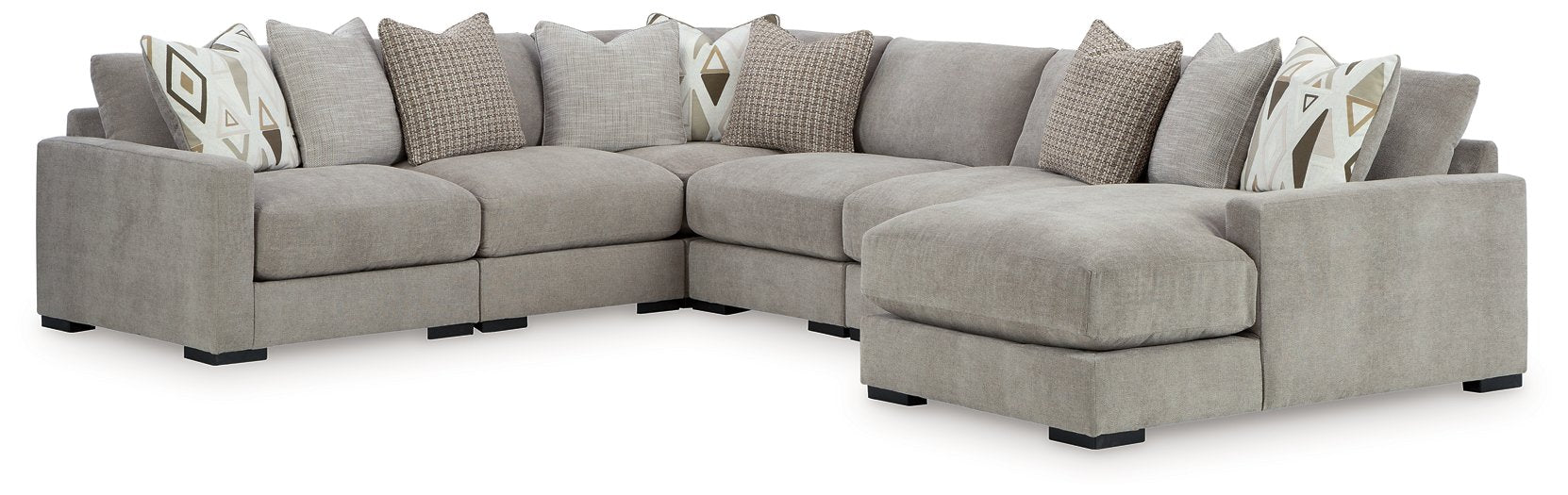 Aslan Court Sectional with Chaise - FAMSA Furniture (TX)