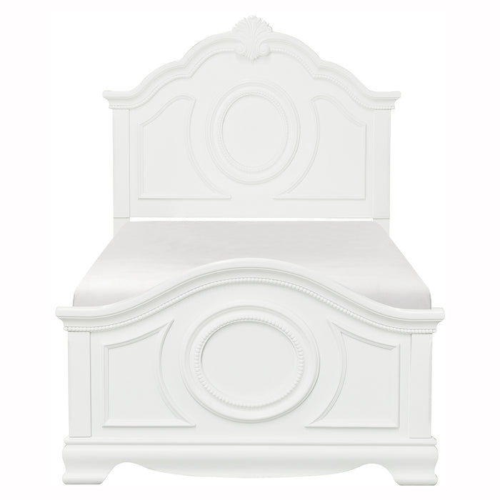 Lucida Twin Bed in White - 2039TW-1 - FAMSA Furniture (TX)