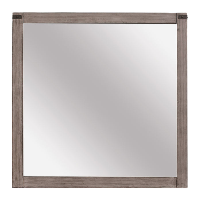 Woodrow Mirror in Gray - 2042-6 - FAMSA Furniture (TX)