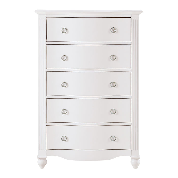 Meghan Chest in White - 2058WH-9 - FAMSA Furniture (TX)