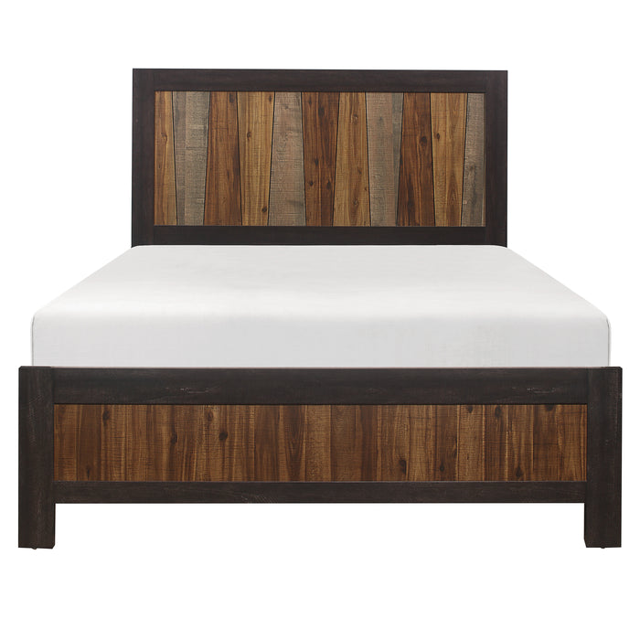Cooper Full Bed in Brown/Gray/Multi - 2059F-1 - FAMSA Furniture (TX)