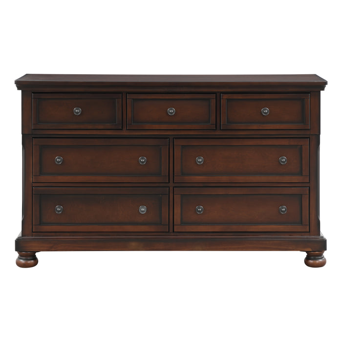 Cumberland Dresser, Hidden Drawer in Brown - 2159-5 - FAMSA Furniture (TX)