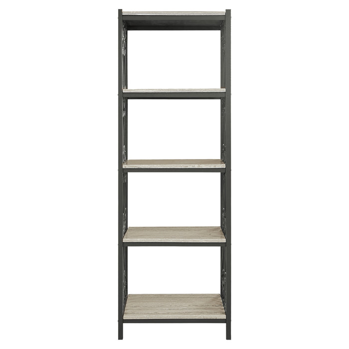 Fairhope Side Pier in Beige/Metal - 35800-S - FAMSA Furniture (TX)
