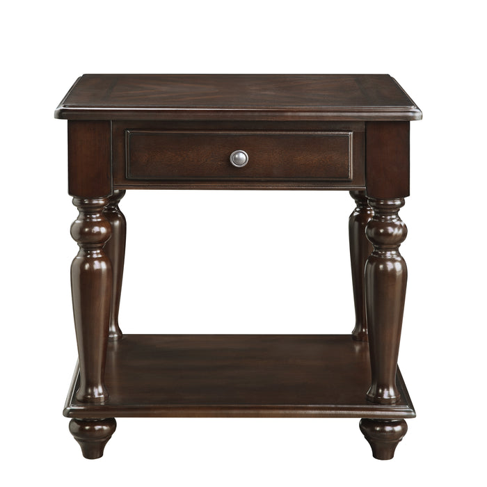 Lovington End Table in Espresso - 3587-04 - FAMSA Furniture (TX)