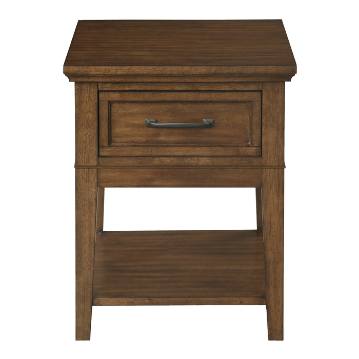 Whitley End Table in Brown - 3620-04 - FAMSA Furniture (TX)