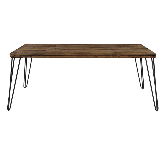 Kellson Cocktail Table in Black/Oak/Brown - 3660M-30 - FAMSA Furniture (TX)