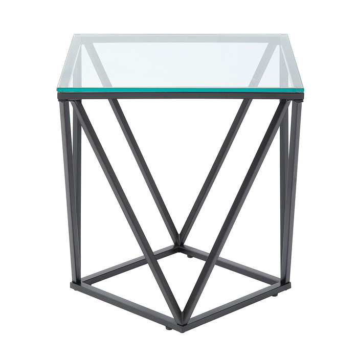 Luca End Table in Black - 3693-04 - FAMSA Furniture (TX)